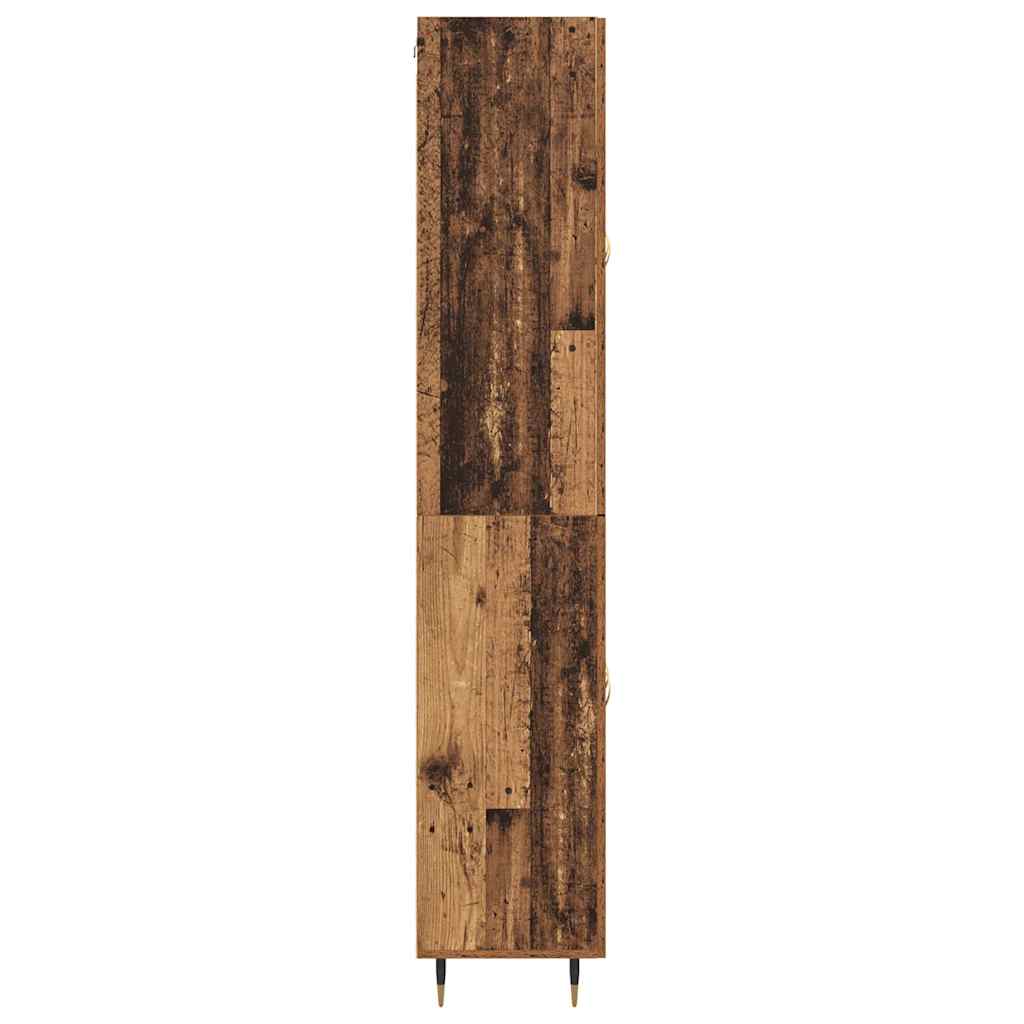 Highboard 2 kom. Staro drvo 69,5 x 34 x 180 cm