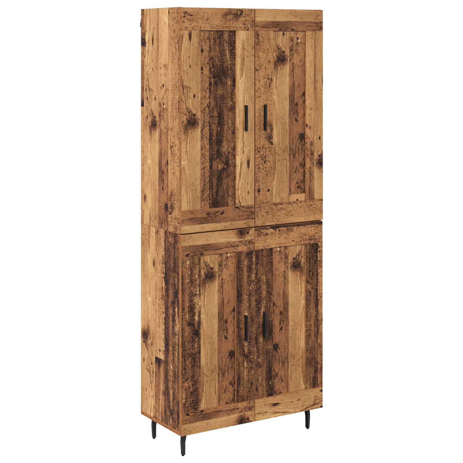 Highboard 2 kom. Staro drvo 69,5 x 34 x 180 cm