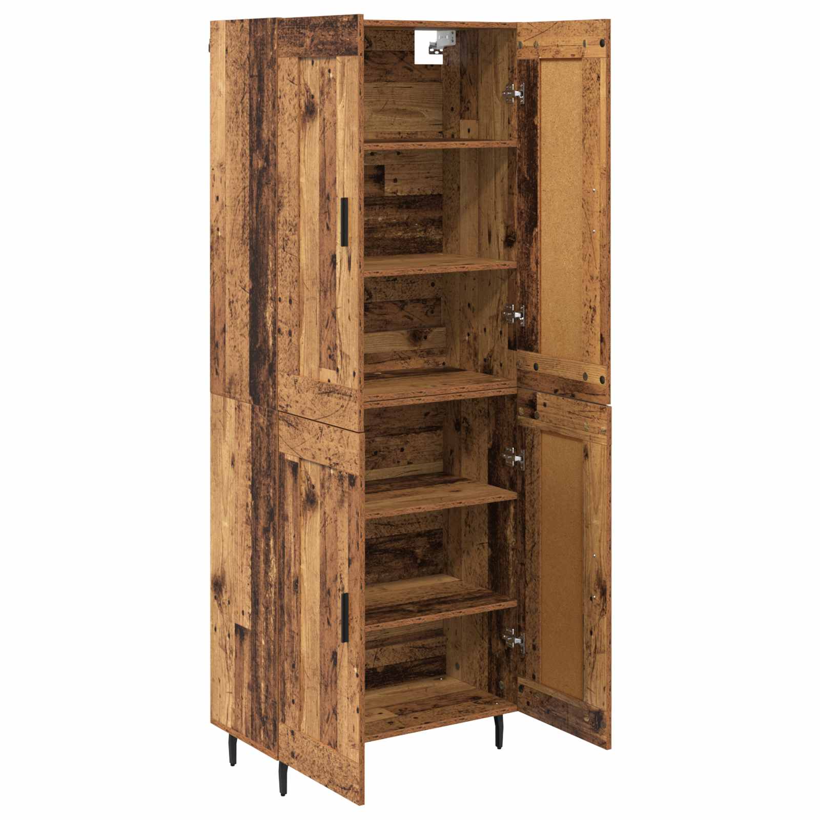 Highboard 2 kom. Staro drvo 69,5 x 34 x 180 cm