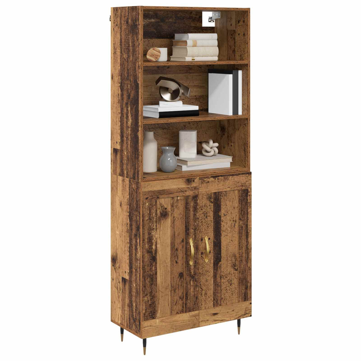 Highboard Staro drvo 69,5 x 34 x 180 cm Konstruirano drvo