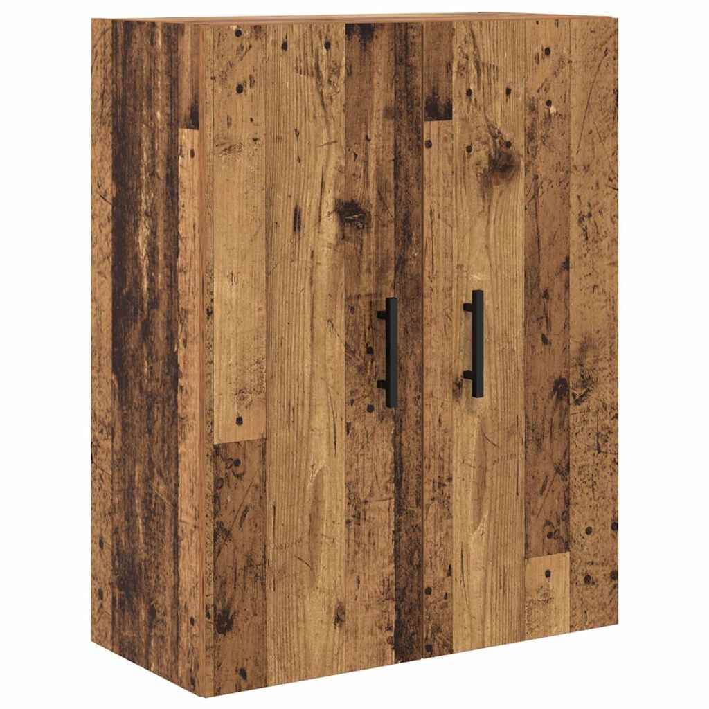 Highboard s ladicama 2 pcs Staro drvo 69,5 x 34 x 180 cm
