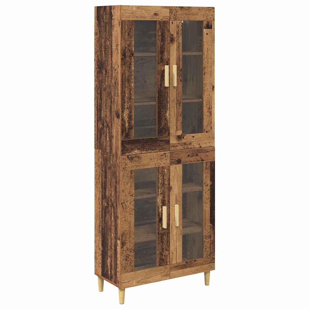 Highboard Staro drvo 69,5 x 34 x 180 cm Konstruirano drvo