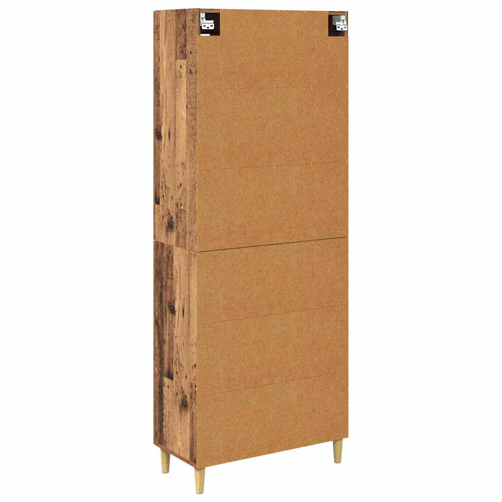 Highboard Staro drvo 69,5 x 34 x 180 cm Konstruirano drvo