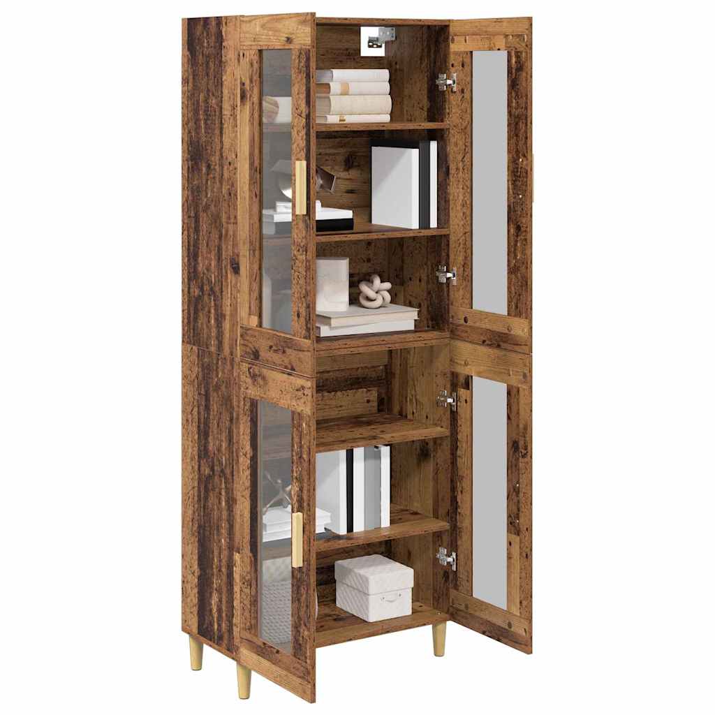 Highboard Staro drvo 69,5 x 34 x 180 cm Konstruirano drvo