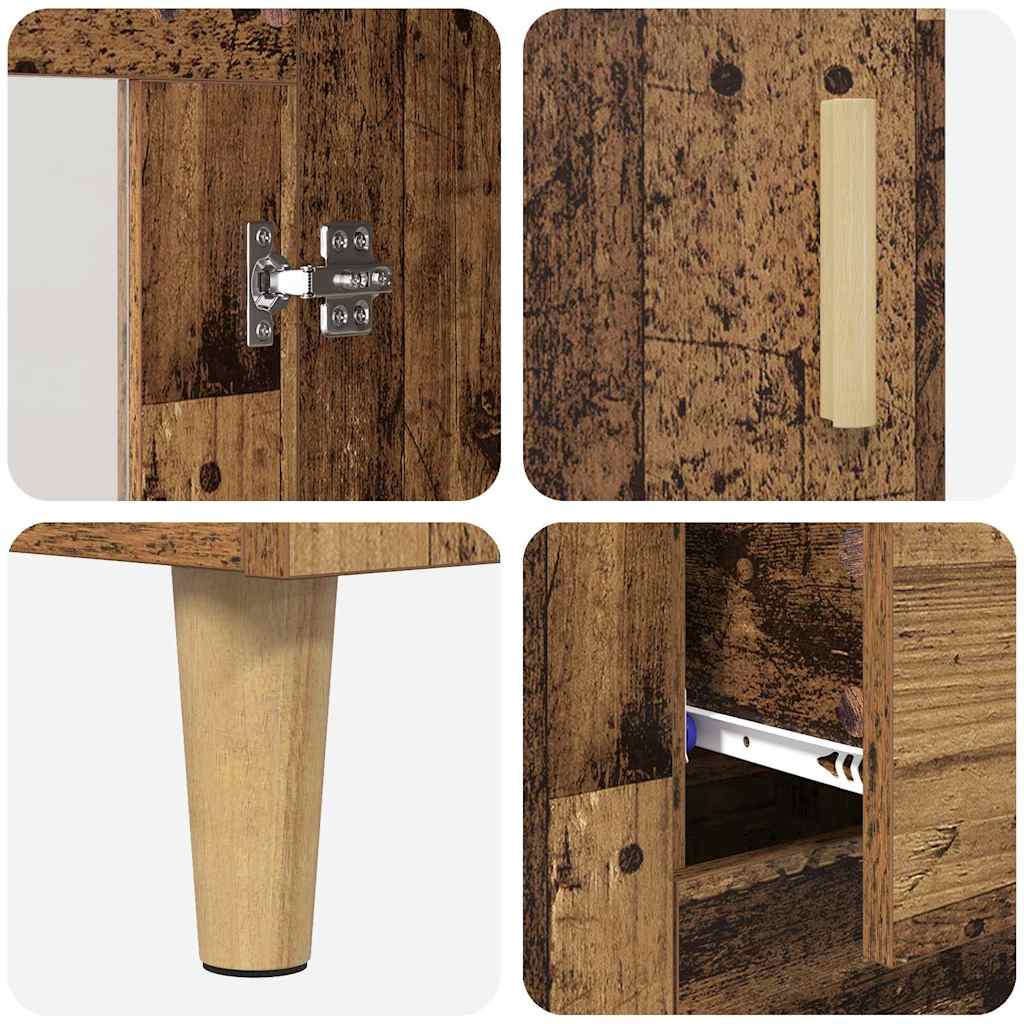 Highboard Staro drvo 69,5 x 34 x 180 cm Konstruirano drvo