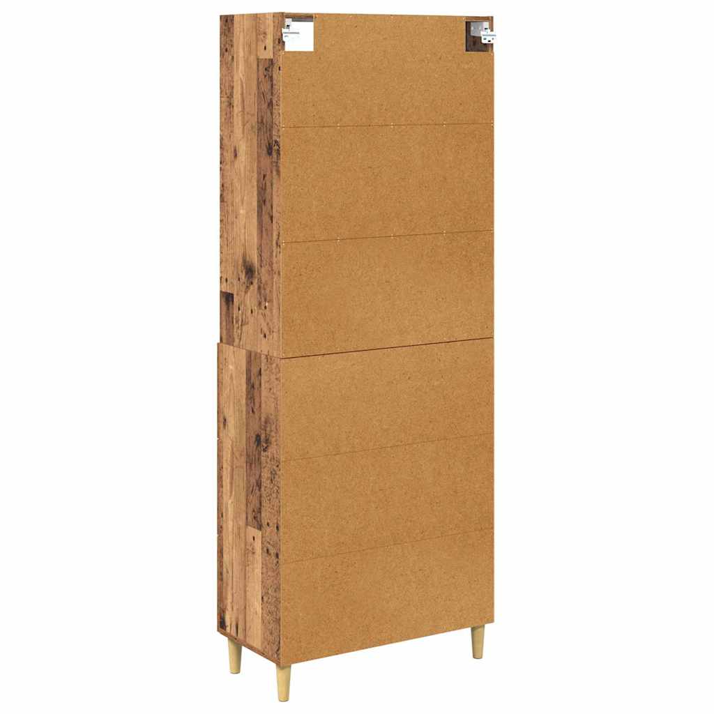 Highboard Staro drvo 69,5 x 34 x 180 cm Konstruirano drvo