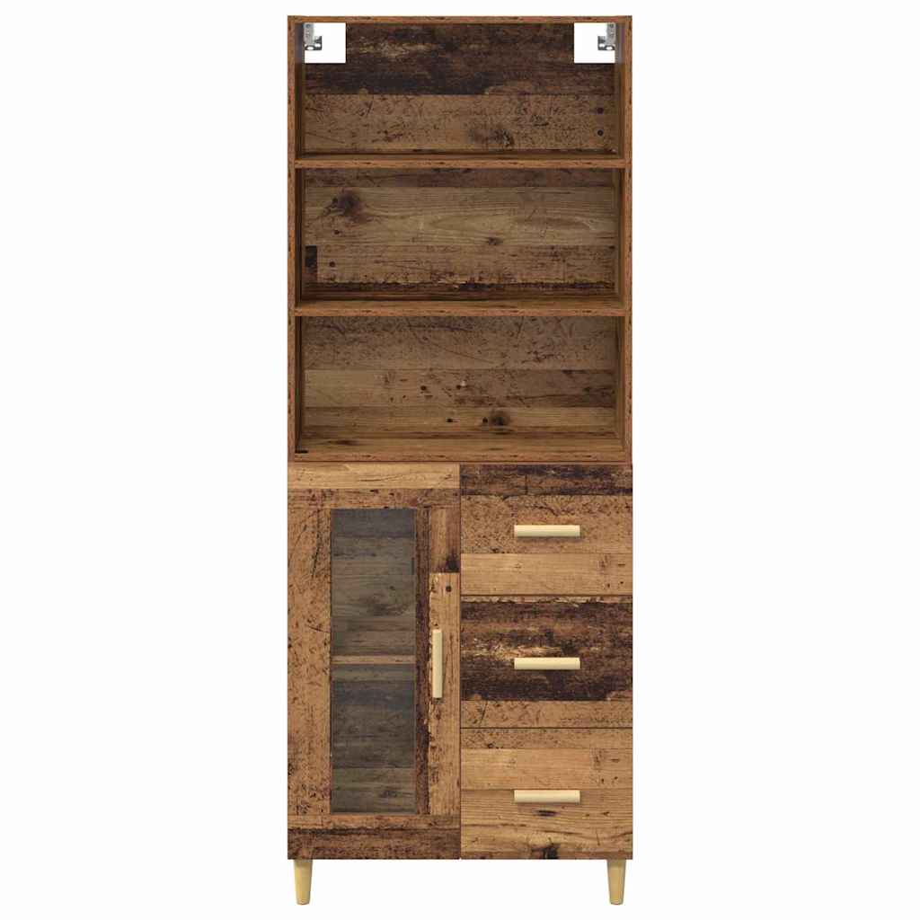 Highboard Staro drvo 69,5 x 34 x 180 cm Konstruirano drvo