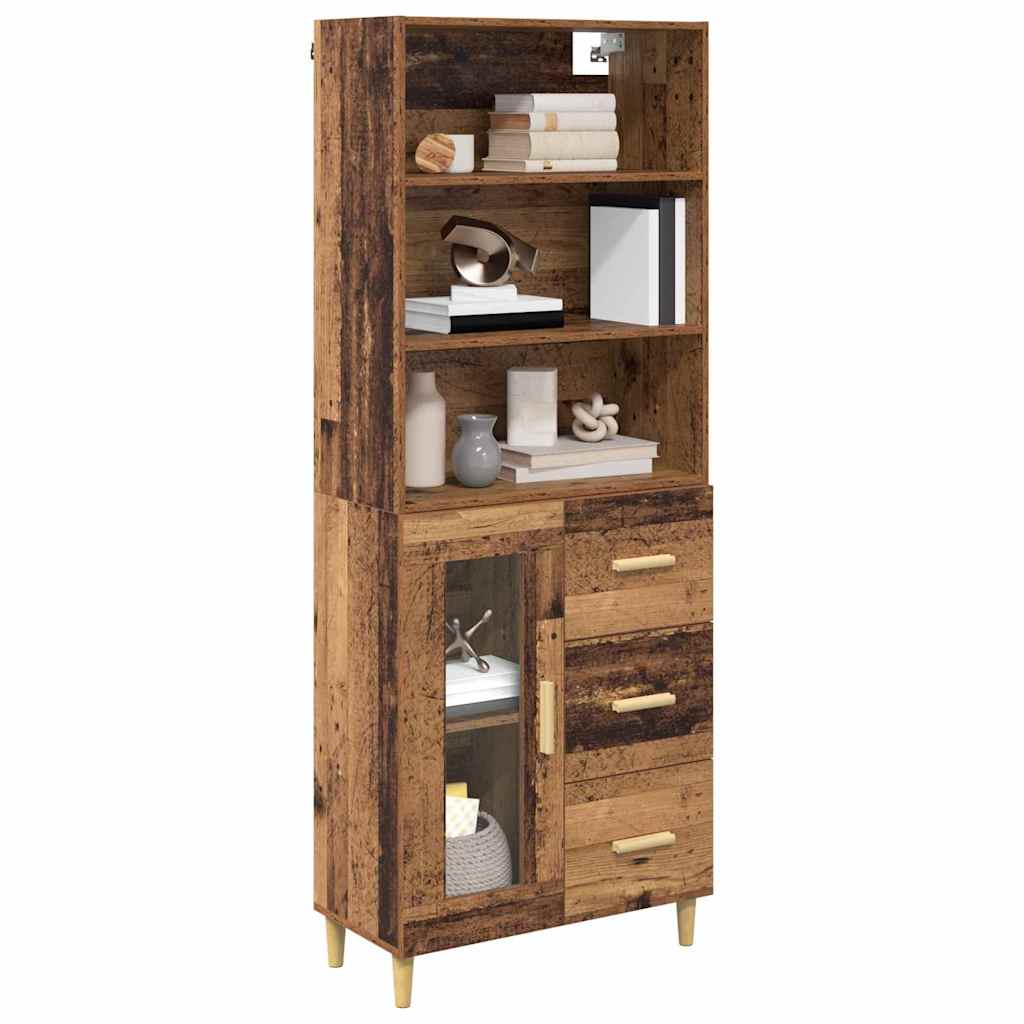 Highboard Staro drvo 69,5 x 34 x 180 cm Konstruirano drvo