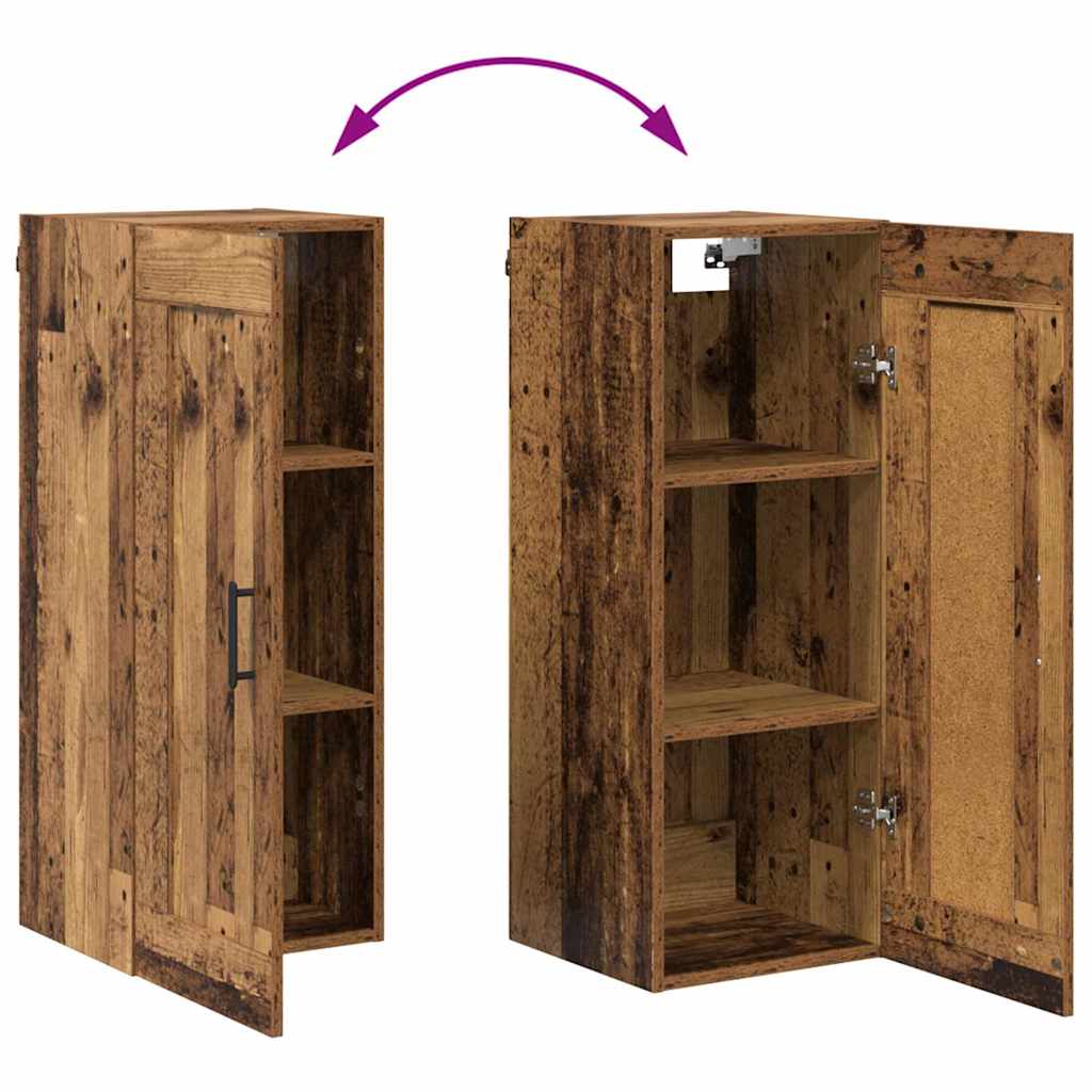 Highboard Staro drvo 34,5 x 34 x 180 cm Konstruirano drvo