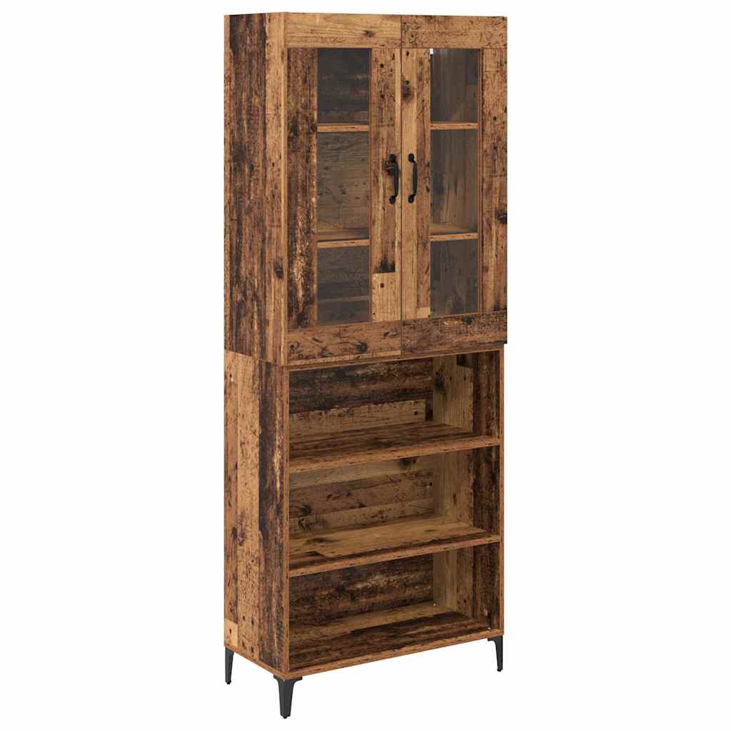 Highboard Zidne Staro drvo 69,5 x 34 x 180 cm Konstruirano drvo