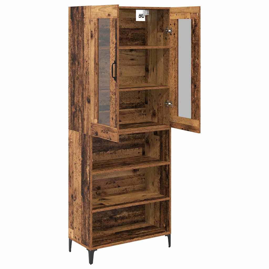 Highboard Staro drvo 69,5 x 34 x 180 cm Konstruirano drvo