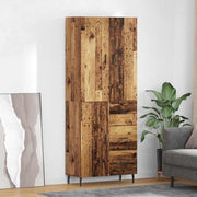 Highboard 2 kom. Staro drvo 69,5 x 34 x 180 cm