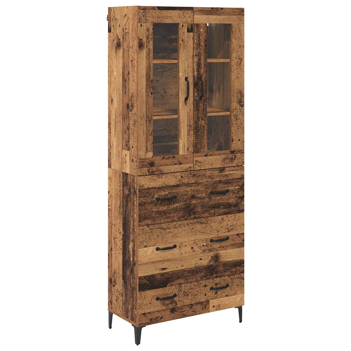 Highboard Staro drvo 69,5 x 34 x 180 cm Konstruirano drvo