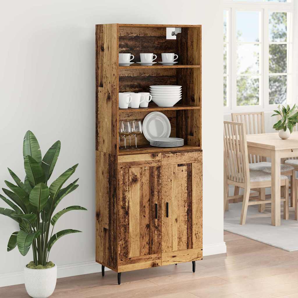 Highboard Staro drvo 69,5 x 34 x 180 cm