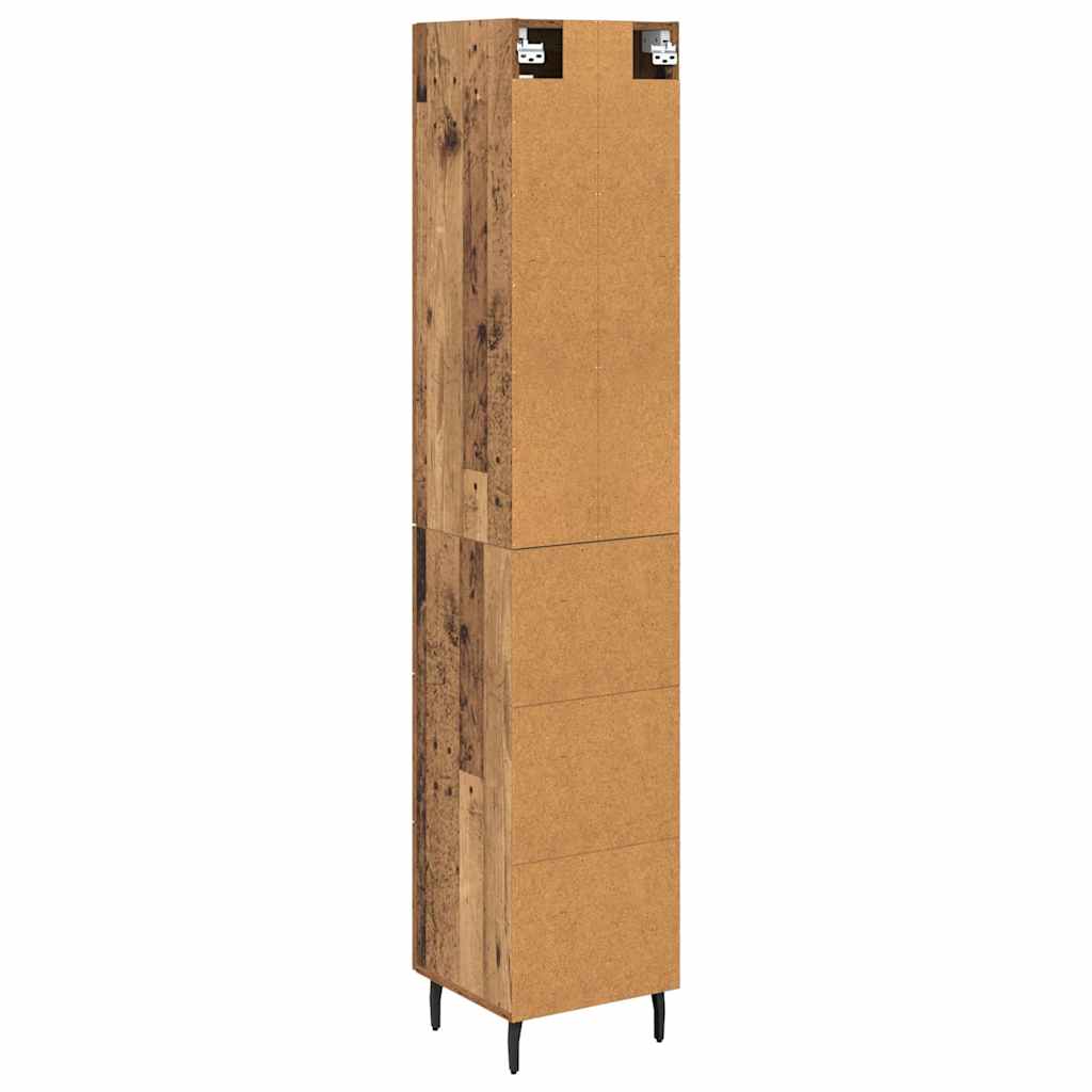 Highboard Staro drvo 34,5 x 34 x 180 cm Konstruirano drvo
