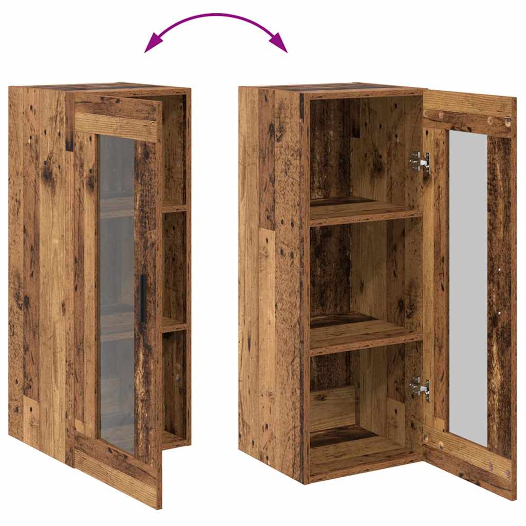 Highboard Staro drvo 34,5 x 34 x 180 cm Konstruirano drvo