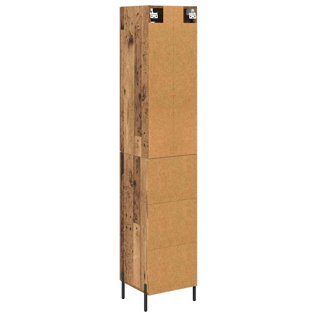 Highboard Staro drvo 34,5 x 34 x 180 cm Konstruirano drvo