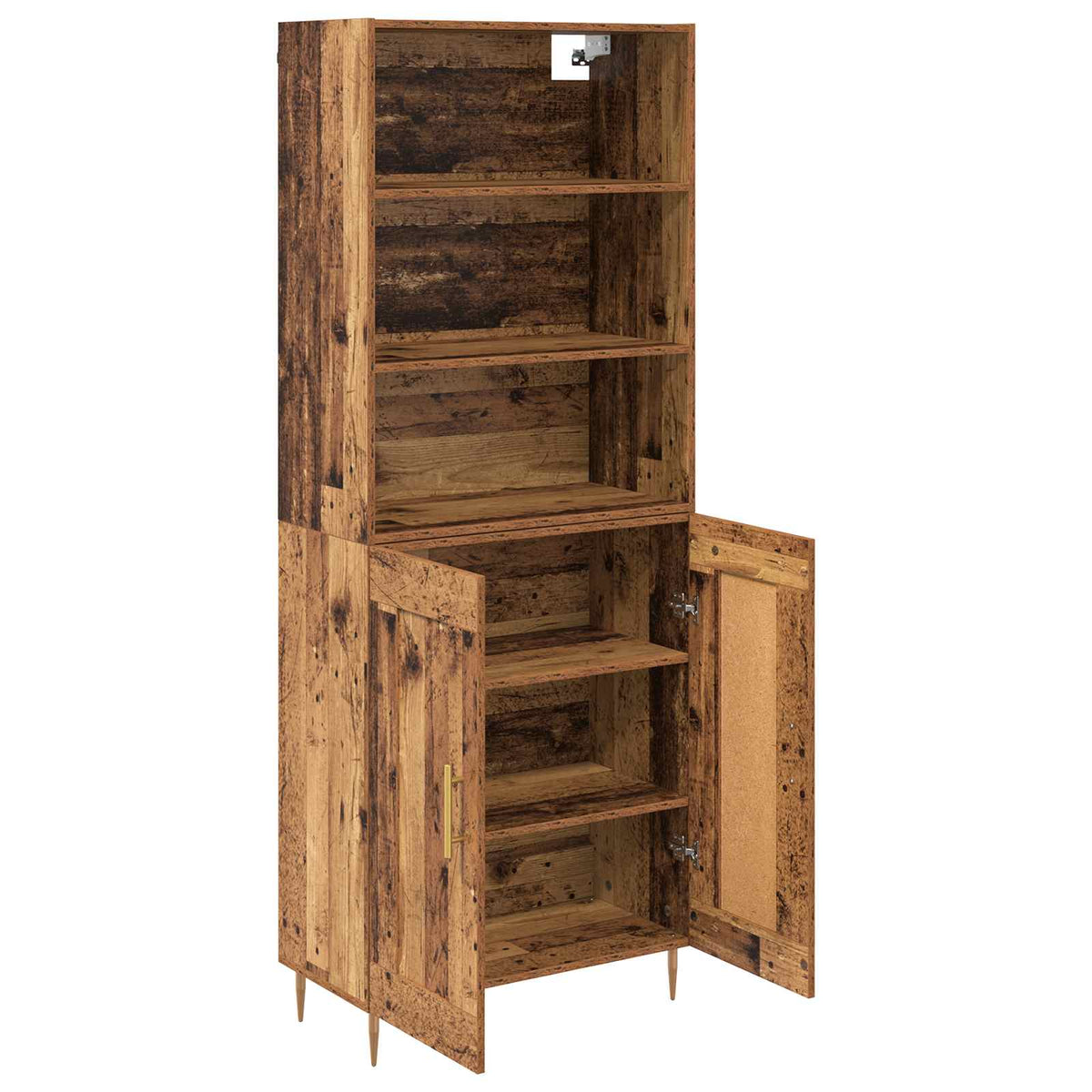 Highboard Staro drvo 69,5 x 34 x 180 cm Konstruirano drvo