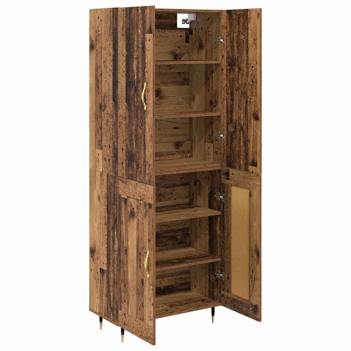 Highboard Staro drvo 69,5 x 34 x 180 cm Konstruirano drvo