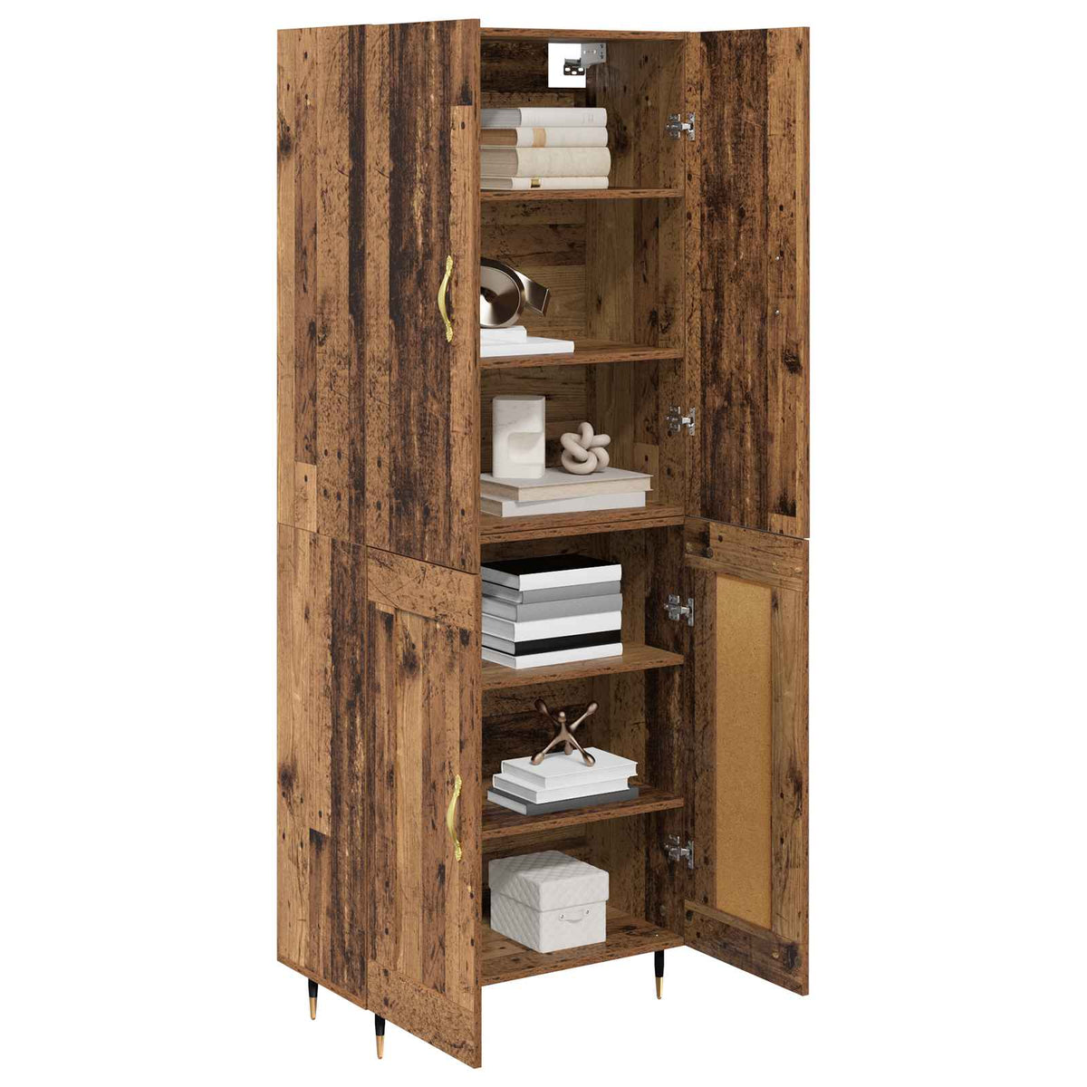 Highboard Staro drvo 69,5 x 34 x 180 cm Konstruirano drvo