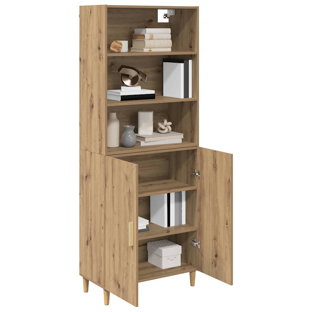 Highboard Umjetnički hrast 69,5 x 32,5 x 180 cm