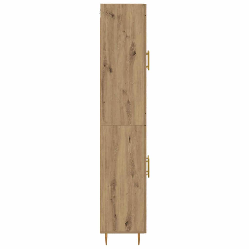 Highboard Umjetnički hrast 69,5 x 34 x 180 cm Konstruirano drvo