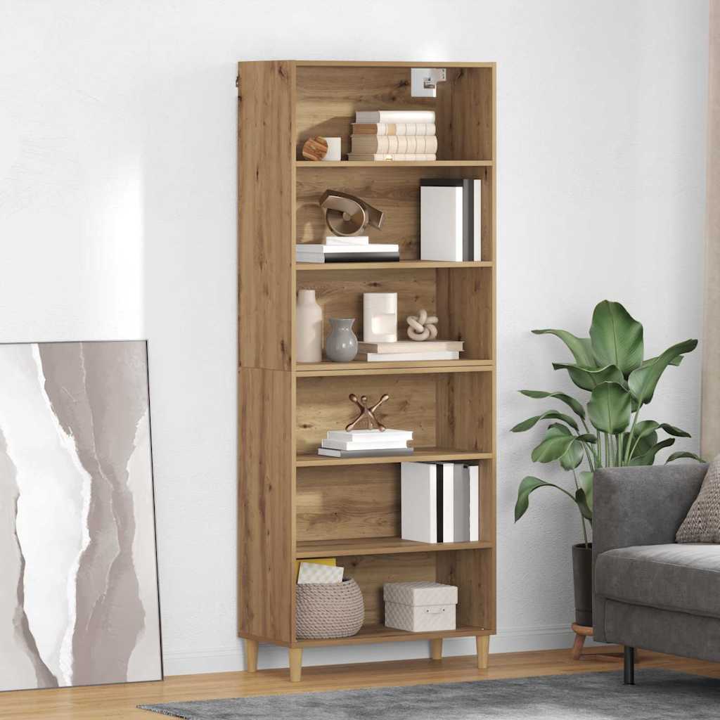 Highboard Umjetnički hrast 69,5 x 32,5 x 180 cm