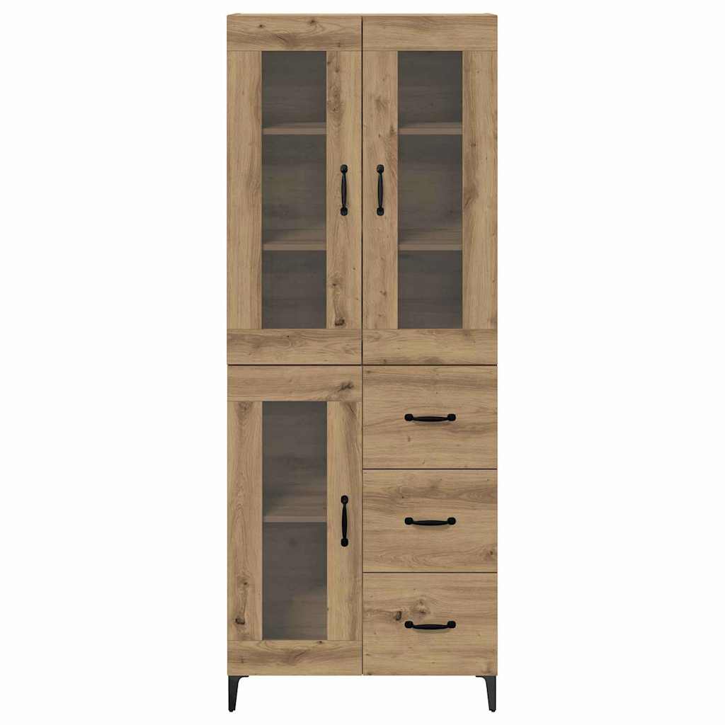 Highboard Umjetnički hrast 69,5 x 34 x 180 cm Konstruirano drvo