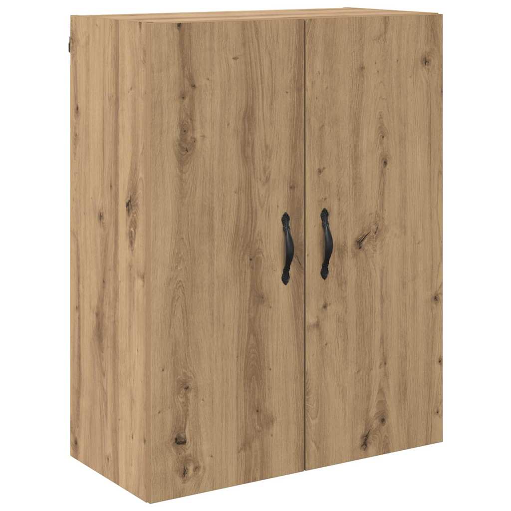 Highboard 2 pcs Umjetnički hrast Inženjersko drvo i staklo