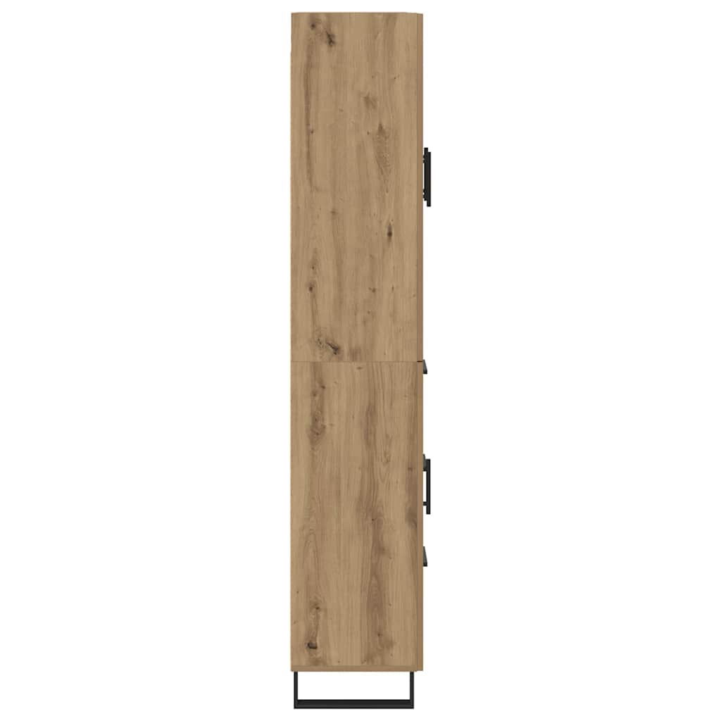 Highboard s ladicama 2 pcs Umjetnički hrast 69,5 x 34 x 180 cm