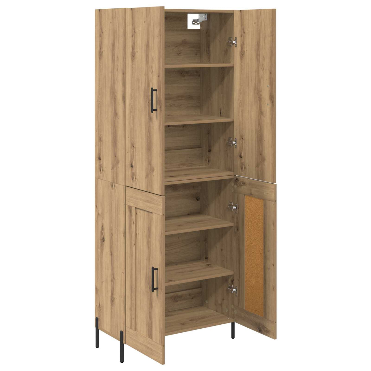 Highboard Umjetnički hrast 69,5 x 34 x 180 cm Konstruirano drvo