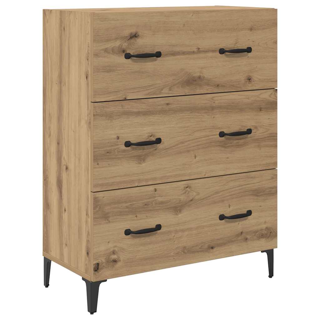 Highboard Umjetnički hrast 69,5 x 34 x 180 cm Konstruirano drvo