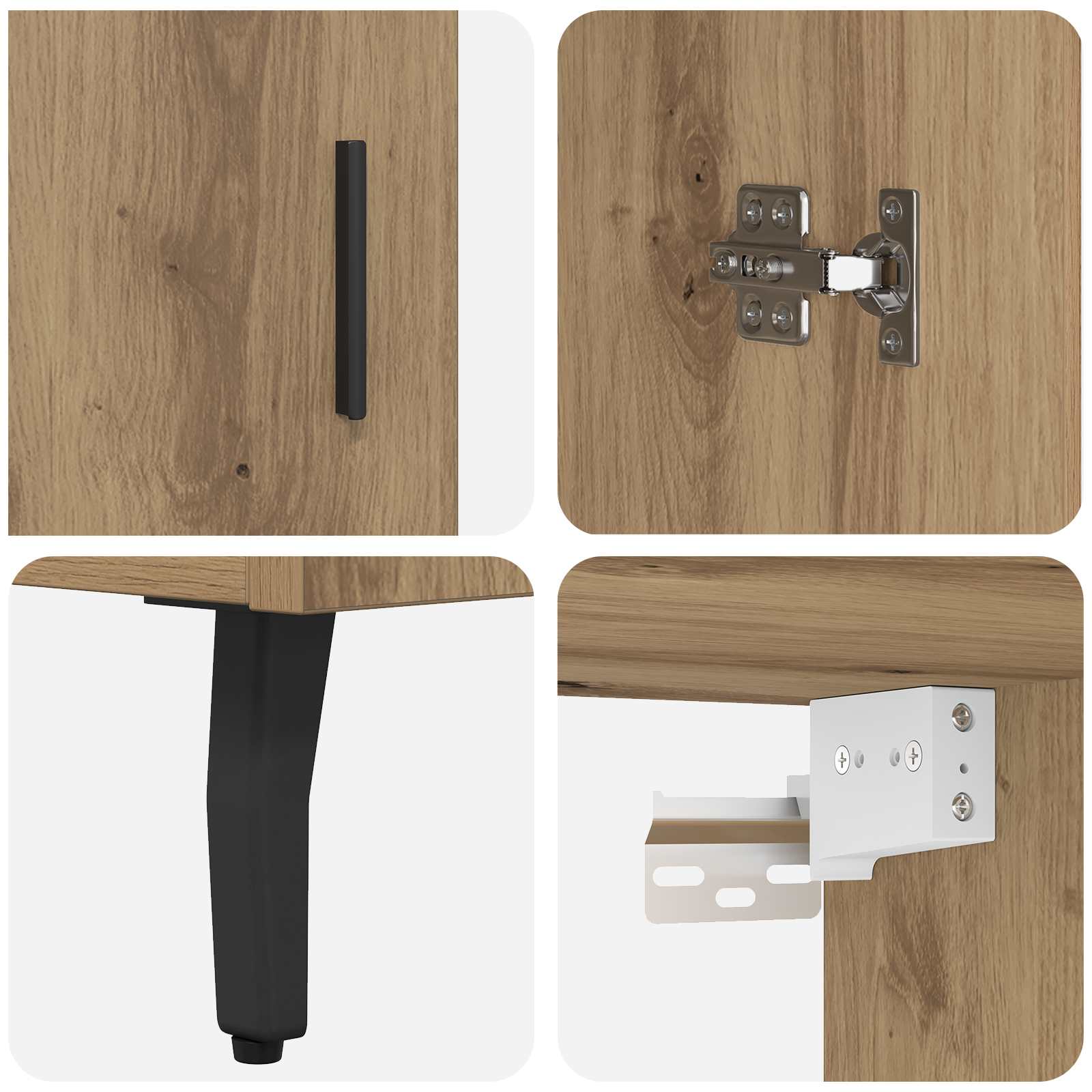 Highboard Umjetnički hrast 69,5 x 34 x 180 cm