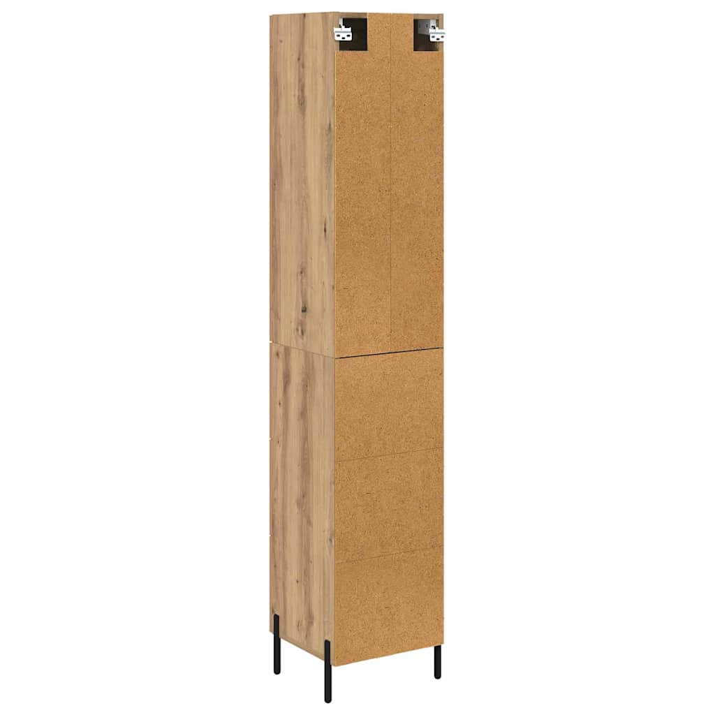 Highboard Umjetnički hrast 34,5 x 34 x 180 cm Konstruirano drvo