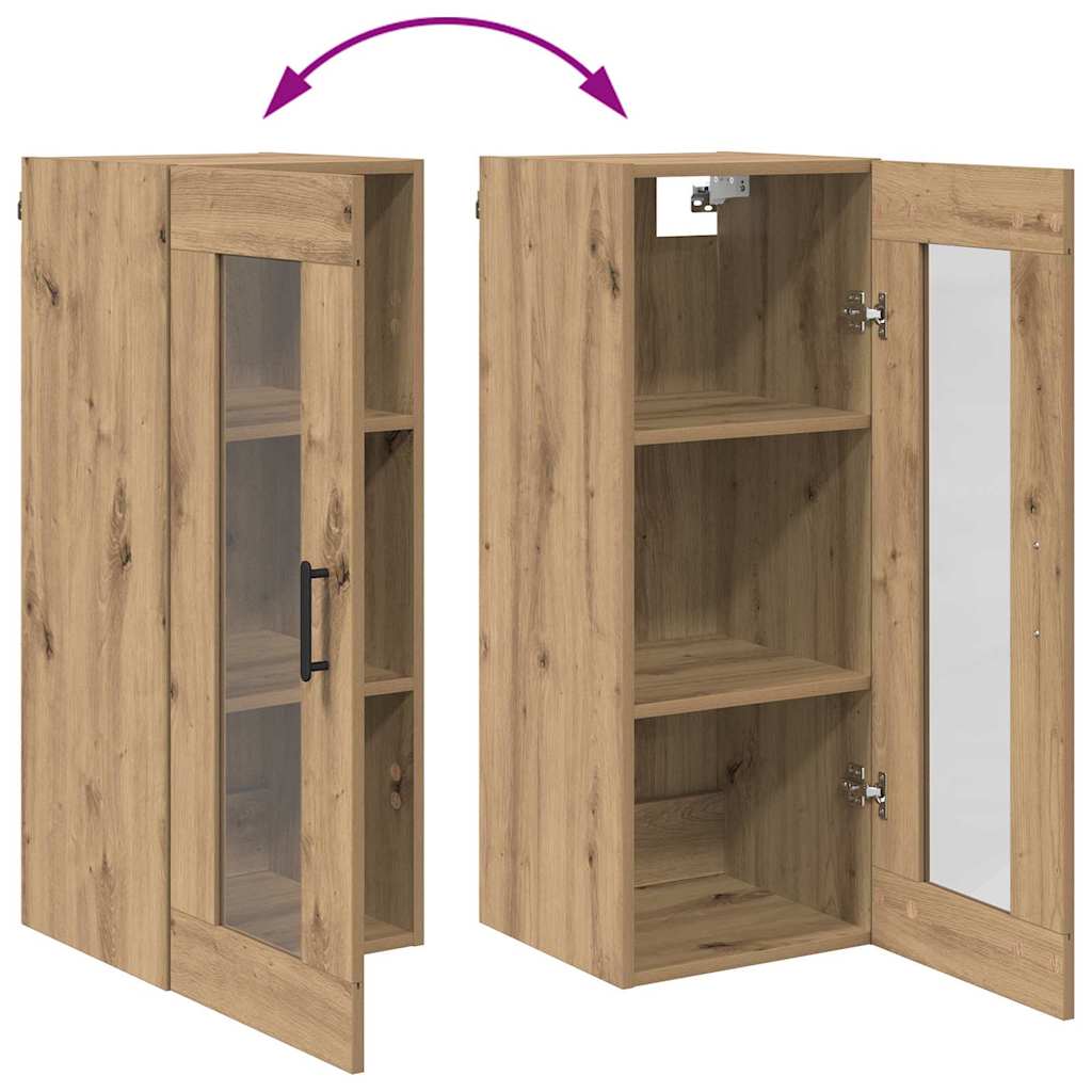 Highboard Umjetnički hrast 34,5 x 34 x 180 cm Konstruirano drvo