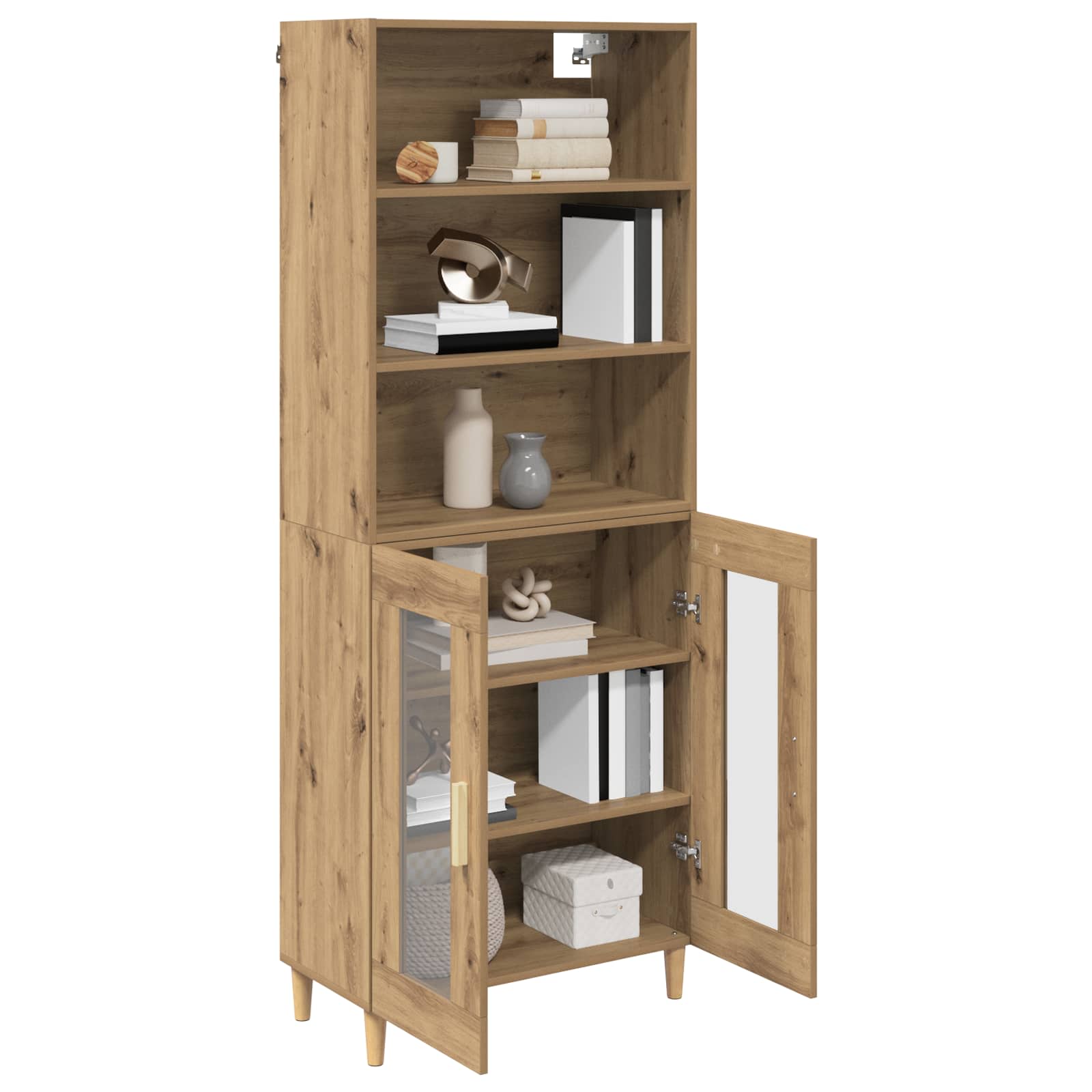 Highboard Umjetnički hrast 69,5 x 32,5 x 180 cm