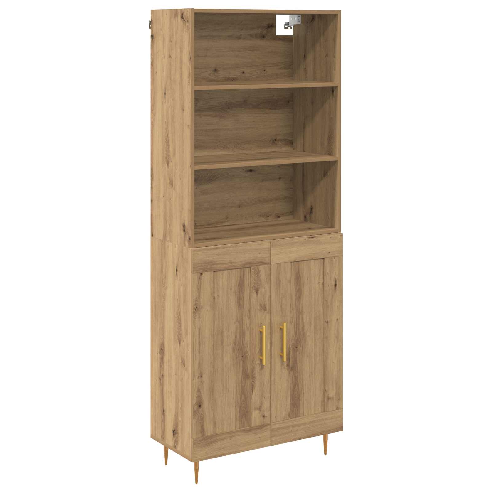 Highboard Umjetnički hrast 69,5 x 34 x 180 cm Konstruirano drvo
