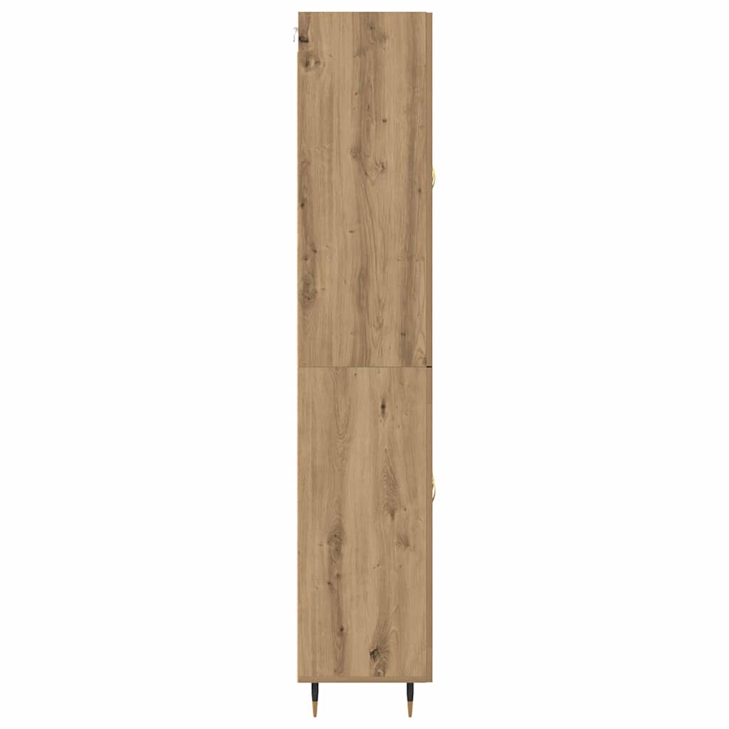 Highboard Umjetnički hrast 69,5 x 34 x 180 cm Konstruirano drvo