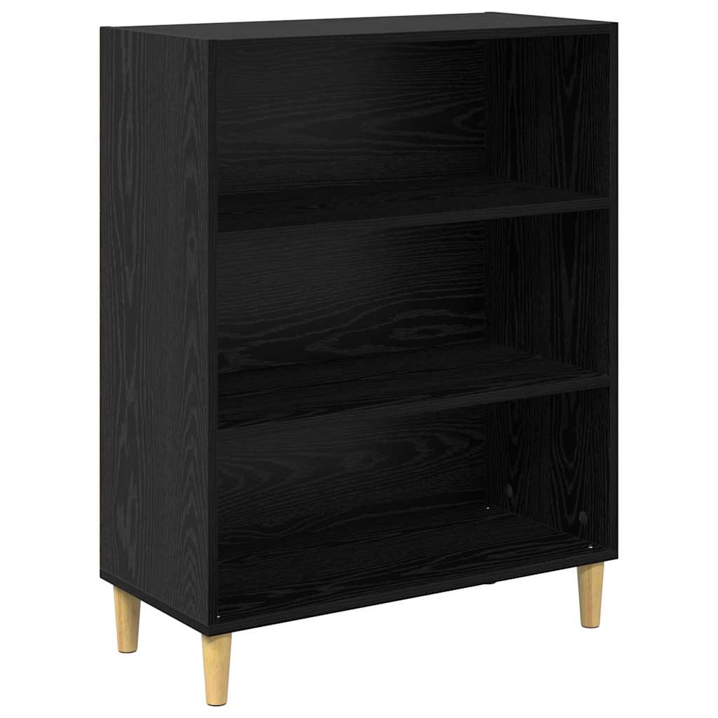 Highboard Crni hrast 69,5 x 32,5 x 180 cm Konstruirano drvo