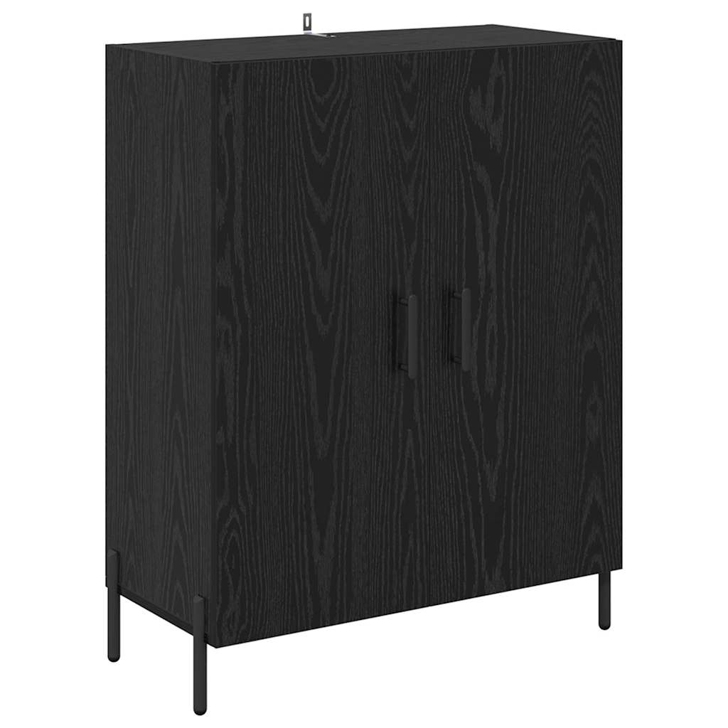 Highboard Crni hrast 69,5 x 34 x 180 cm Konstruirano drvo
