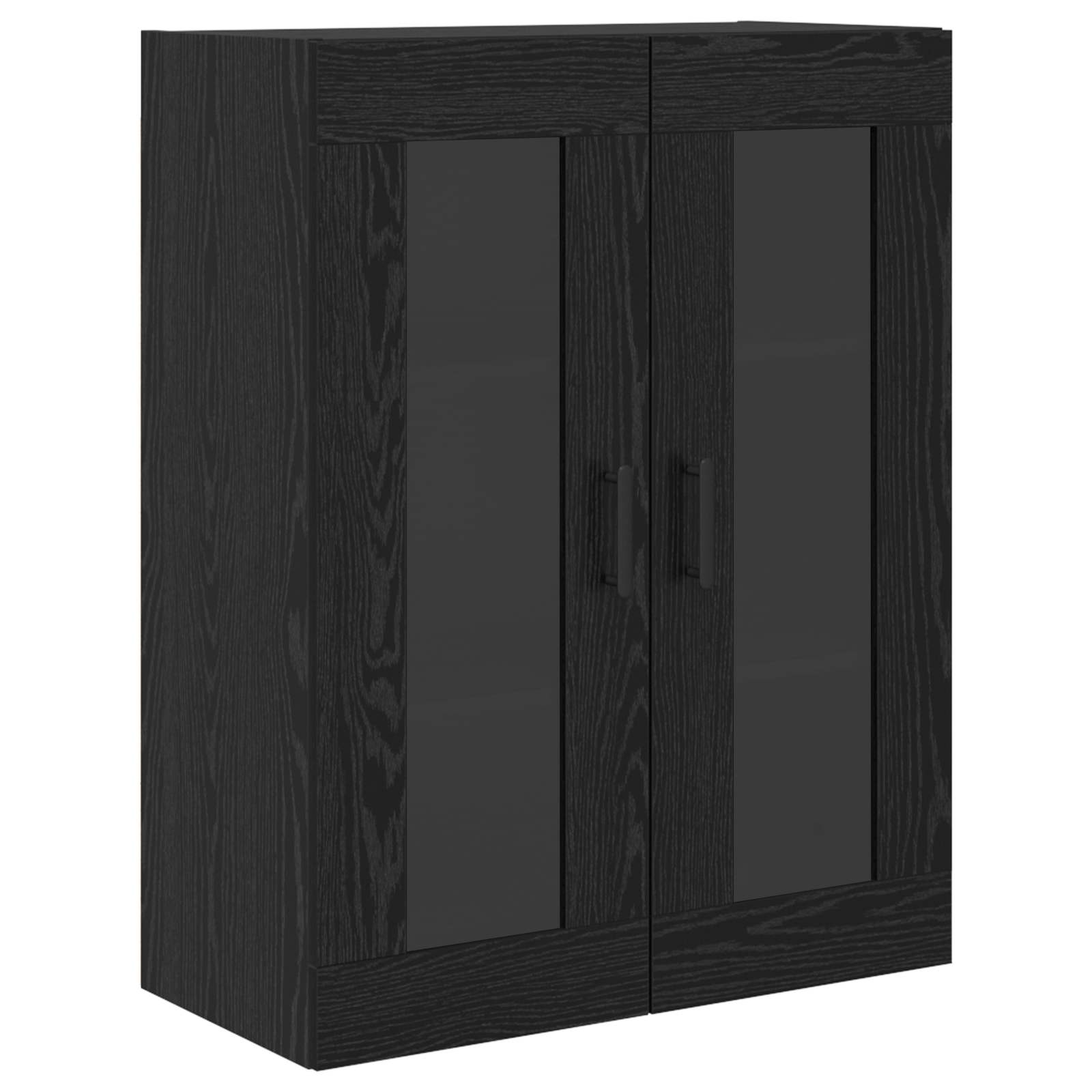 Highboard Zidne Crni hrast 69,5 x 34 x 180 cm Konstruirano drvo