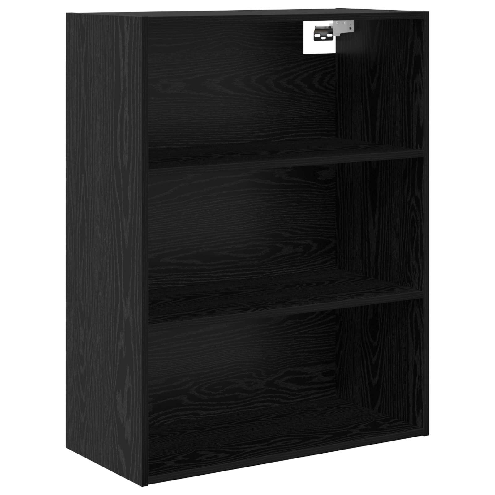 Highboard s ladicama 2 pcs Crni hrast Konstruirano drvo