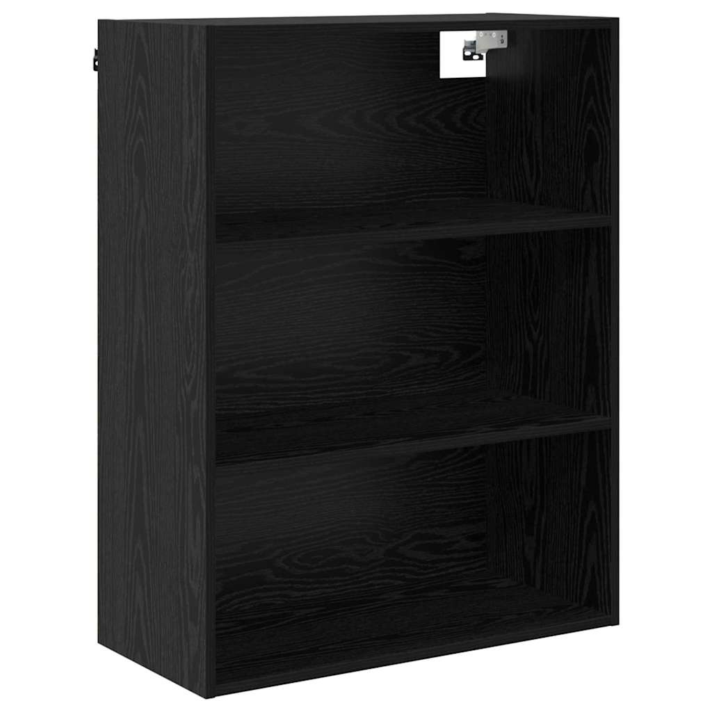Highboard Crni hrast 69,5 x 32,5 x 180 cm Konstruirano drvo