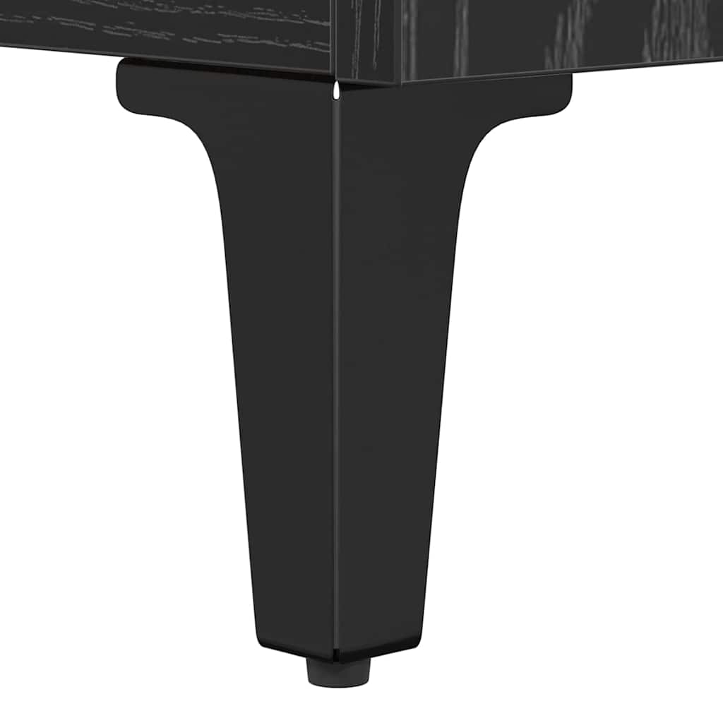 Highboard Crni hrast 69,5 x 34 x 180 cm Konstruirano drvo