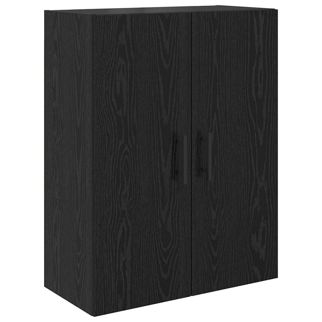 Highboard s ladicama 2 pcs Crni hrast 69,5 x 34 x 180 cm