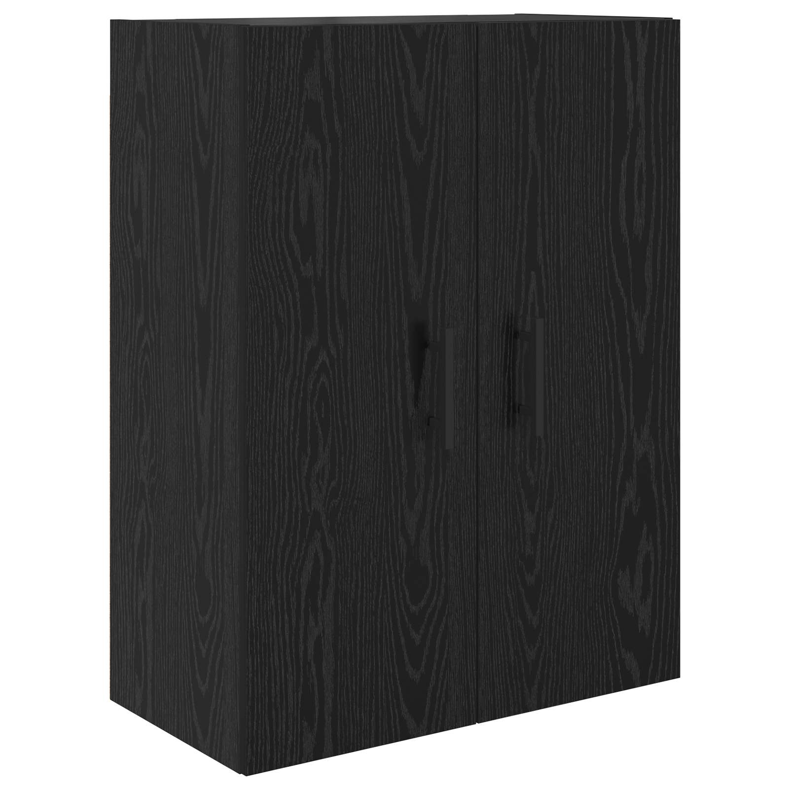 Highboard s ladicama 2 pcs Crni hrast 69,5 x 34 x 180 cm