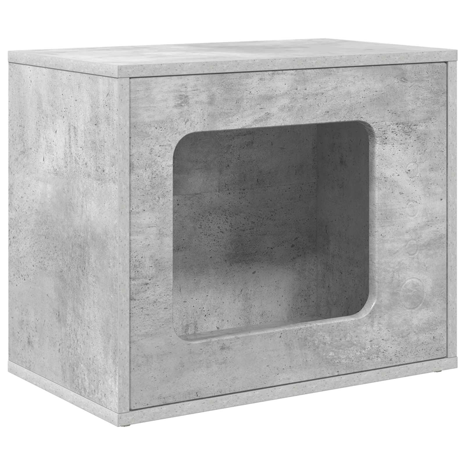 Mačja Kuća Beton 51 x 30 x 42,5 cm Konstruirano drvo