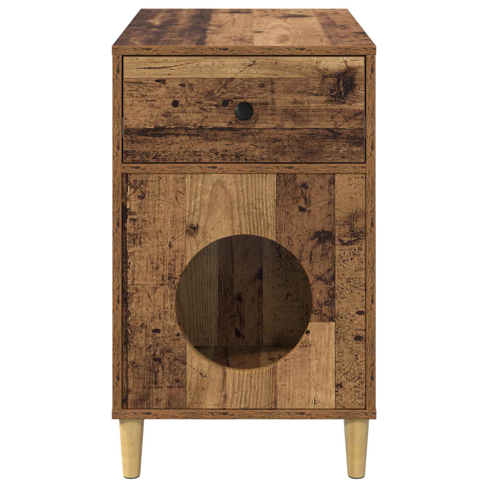 Mačja Kuća Staro drvo 72 x 42.5 x 70 cm Konstruirano drvo