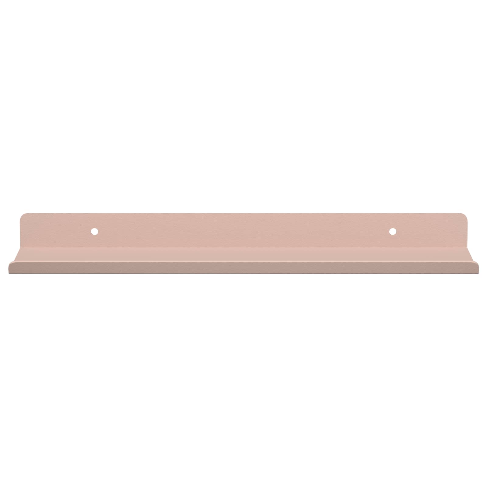 Lebdeća polica Zidne 2 pcs Ružičasta 30 x 9 x 2,5 cm Čelik