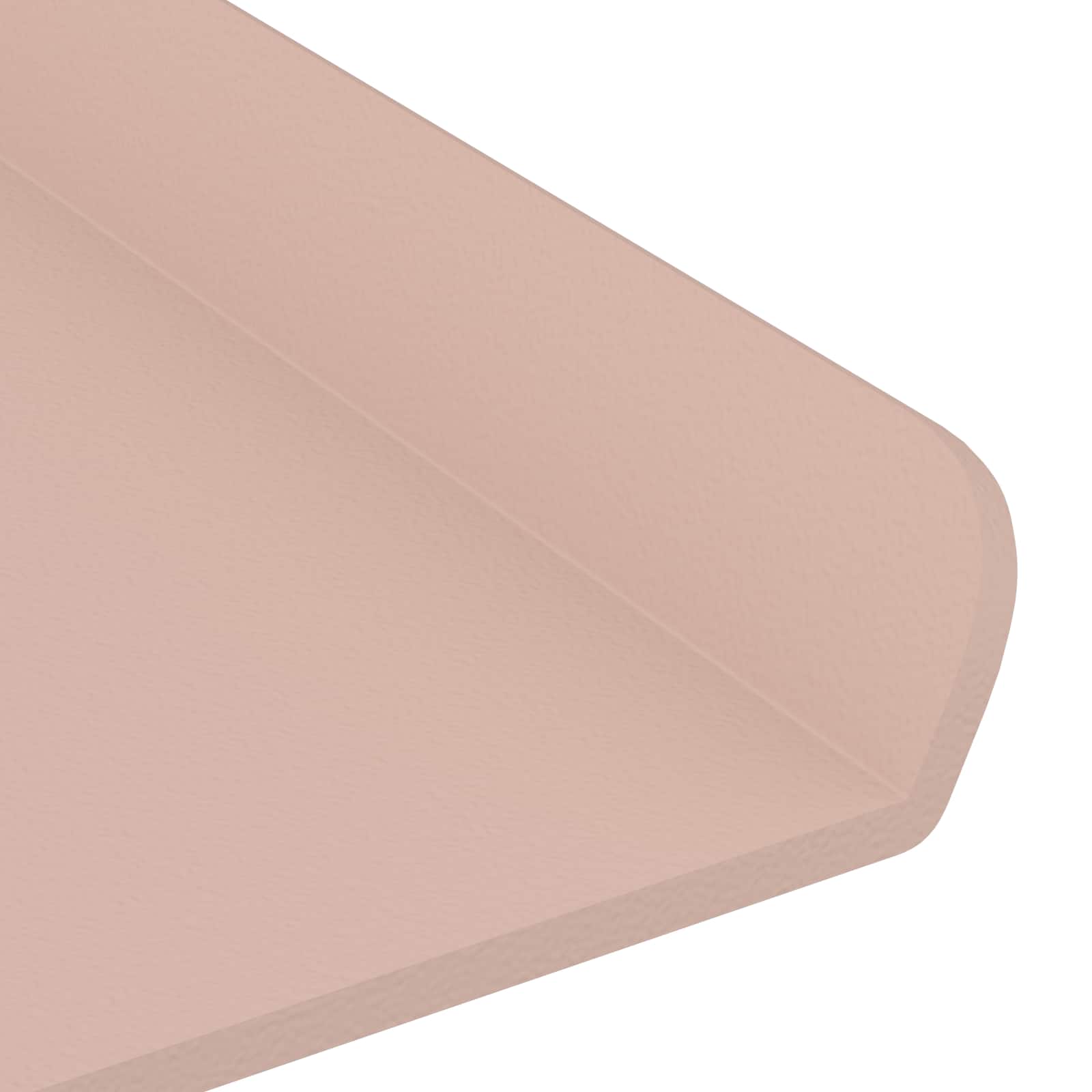 Lebdeća polica Zidne 4 pcs Ružičasta 80 x 9 x 2,5 cm Čelik
